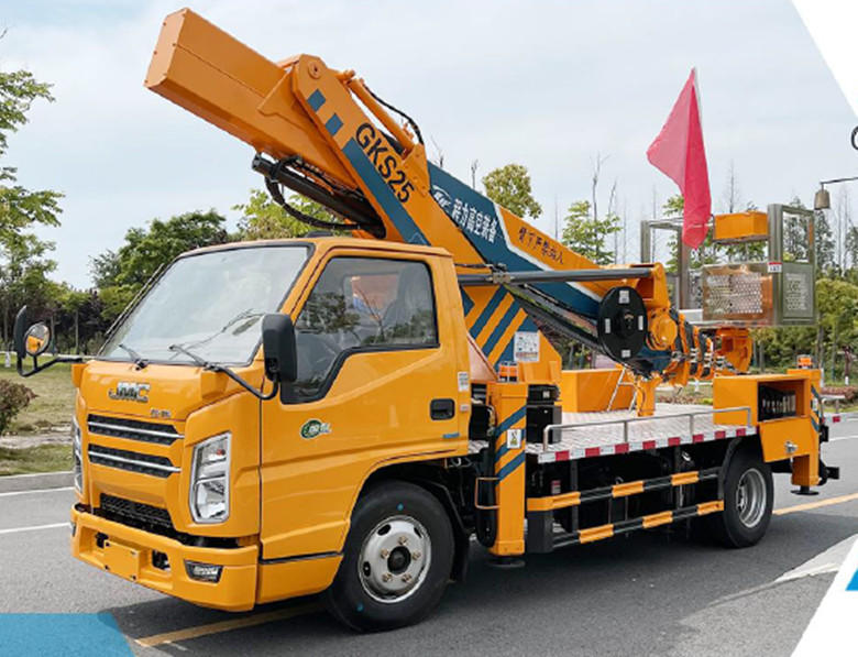 江鈴21米和23米直臂式高空作業(yè)車(chē)功能及產(chǎn)品概述介紹